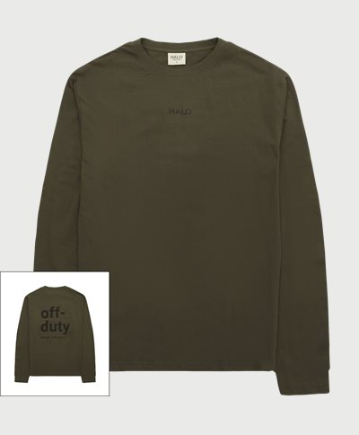HALO T-shirts GRAPHIC LS TEE 610410 Grøn